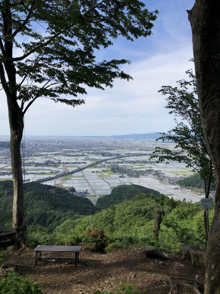 文殊山山頂からの眺め